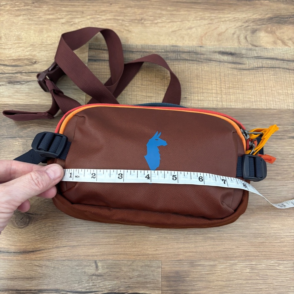 Cotopaxi Allpa X 1.5L Hip Pack Crossbody Rusty Blue Orange Unisex NWOT - Picture 7 of 9